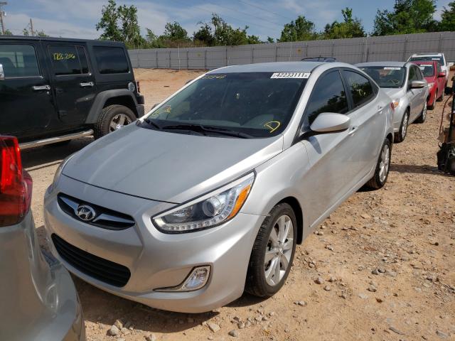 2014 HYUNDAI ACCENT GLS KMHCU4AEXEU632065