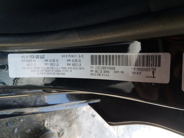 2015 CHRYSLER 200 S 1C3CCCBB9FN760092