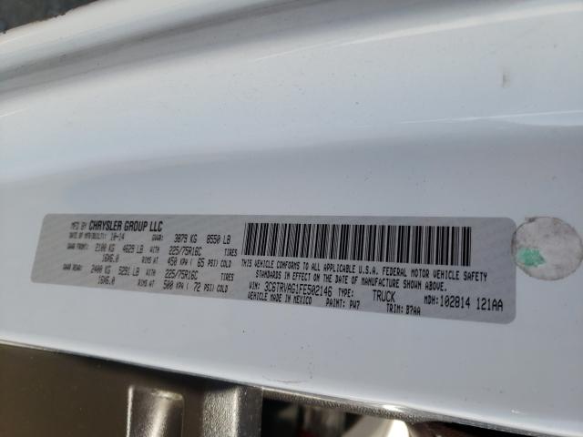 2015 RAM PROMASTER 3C6TRVAG1FE502146
