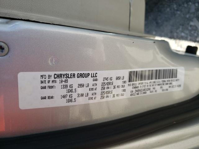 2010 CHRYSLER TOWN & COU 2A4RR4DE4AR162001