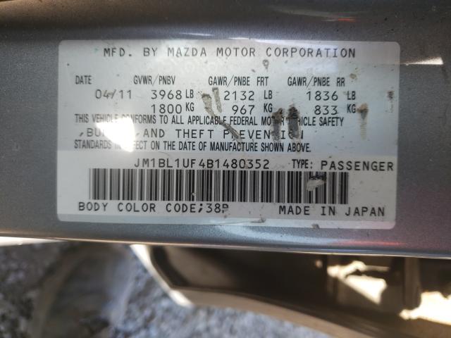 2011 MAZDA 3 I JM1BL1UF4B1480352