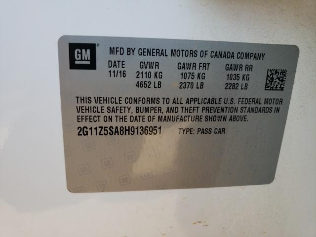 2017 CHEVROLET IMPALA LS 2G11Z5SA8H9136951
