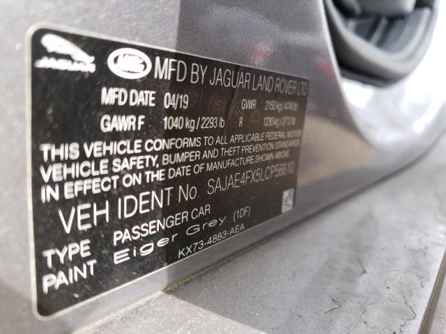 2020 JAGUAR XE S SAJAE4FX5LCP56610