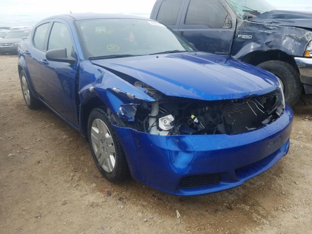 2013 DODGE AVENGER SE 1C3CDZAB0DN572799