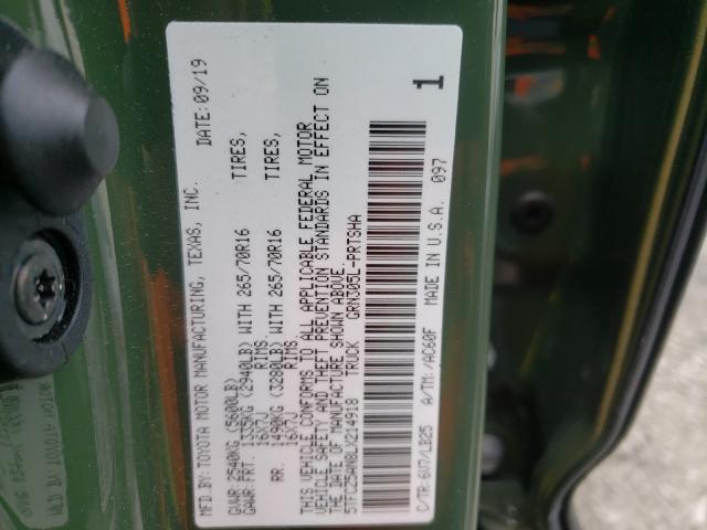 2020 TOYOTA TACOMA DOU 5TFCZ5AN8LX214918