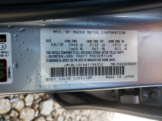 2010 MAZDA 3 I JM1BL1SF6A1196352