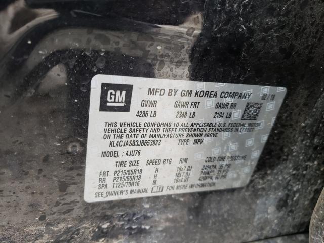 2018 BUICK ENCORE PRE KL4CJASB3JB653923