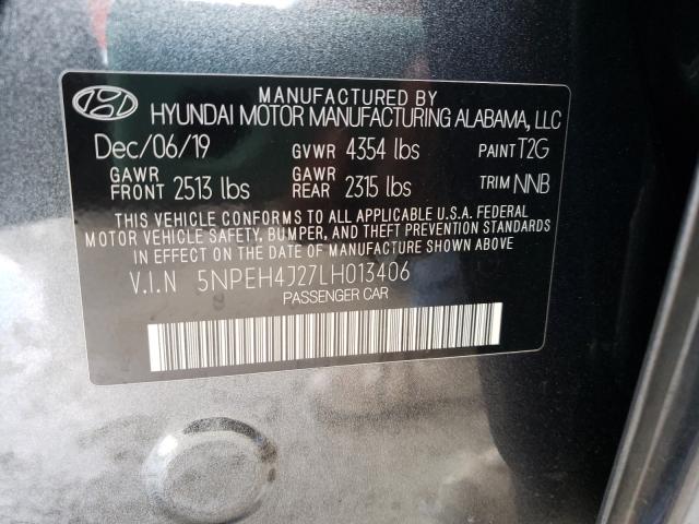 2020 HYUNDAI SONATA LIM 5NPEH4J27LH013406