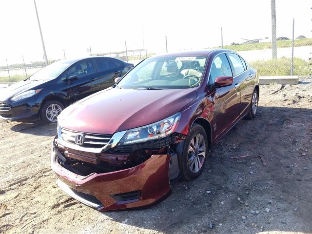 2014 HONDA ACCORD LX 1HGCR2F38EA124987