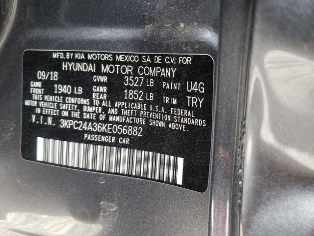 2019 HYUNDAI ACCENT SE 3KPC24A36KE056882