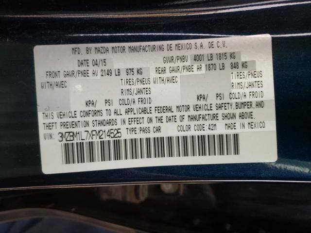 2015 MAZDA 3 TOURING 3MZBM1L7XFM214525