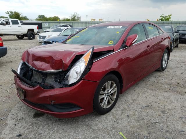 2014 HYUNDAI SONATA GLS 5NPEB4AC5EH937646