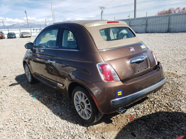 2013 FIAT 500 LOUNGE 3C3CFFER5DT531505