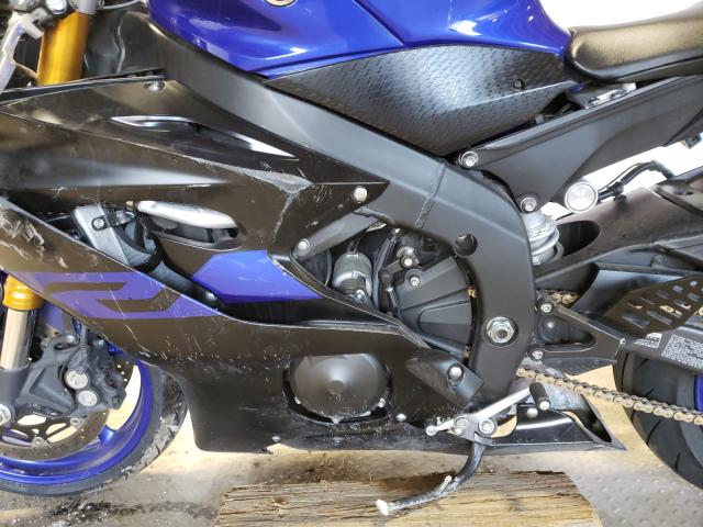 2019 YAMAHA YZFR6 JYARJ28E5KA004005