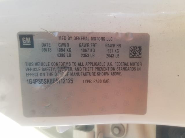 2014 BUICK VERANO 1G4PS5SK8E4112125