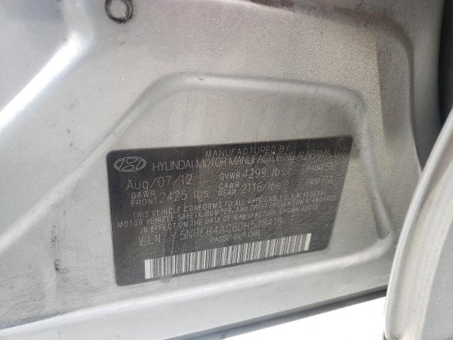 2013 HYUNDAI SONATA GLS 5NPEB4AC8DH578419