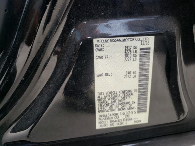 2017 NISSAN ALTIMA 2.5 1N4AL3AP0HC163255