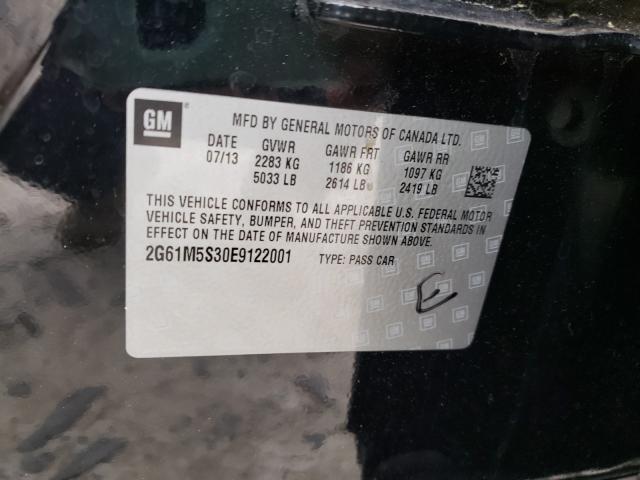 2014 CADILLAC XTS LUXURY 2G61M5S30E9122001