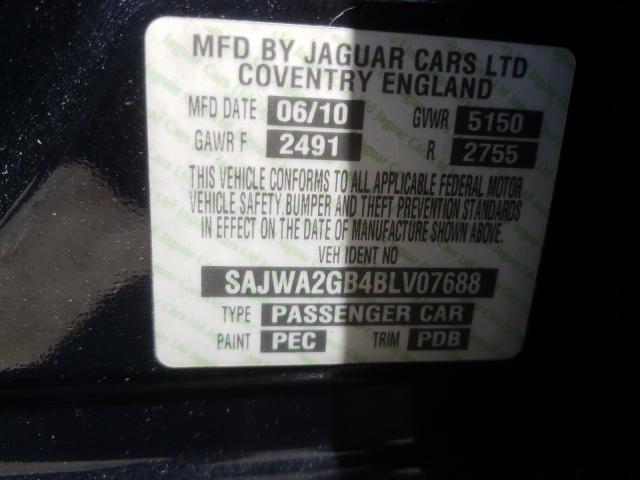 2011 JAGUAR XJL SAJWA2GB4BLV07688