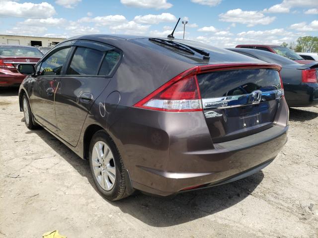 2013 HONDA INSIGHT EX JHMZE2H71DS003634