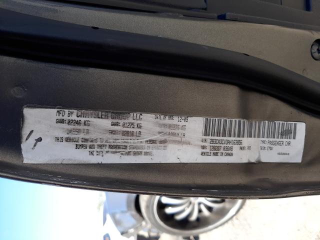2010 DODGE CHARGER SX 2B3CA3CV3AH163856