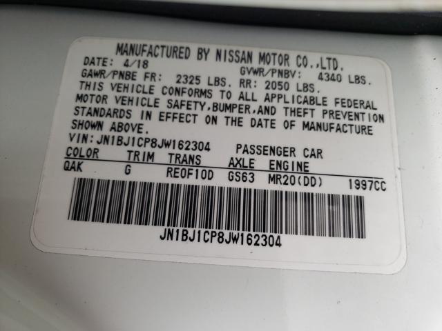 2018 NISSAN ROGUE JN1BJ1CP8JW162304
