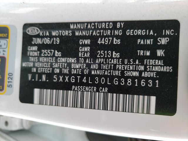2020 KIA OPTIMA LX 5XXGT4L30LG381631