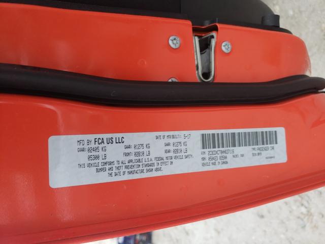 2017 DODGE CHARGER R/ 2C3CDXCT8HH637116