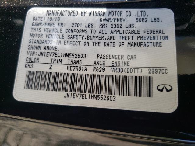 2017 INFINITI Q60 PREMIU JN1EV7EL1HM552603