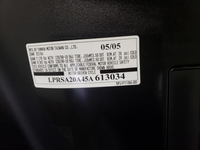 2005 YAMAHA YW50 AP ZU LPRSA20A45A613034