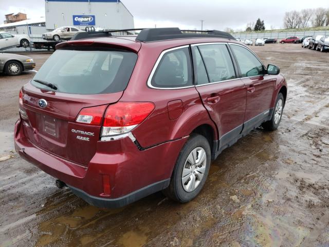 2012 SUBARU OUTBACK 2. 4S4BRBAC1C3226663
