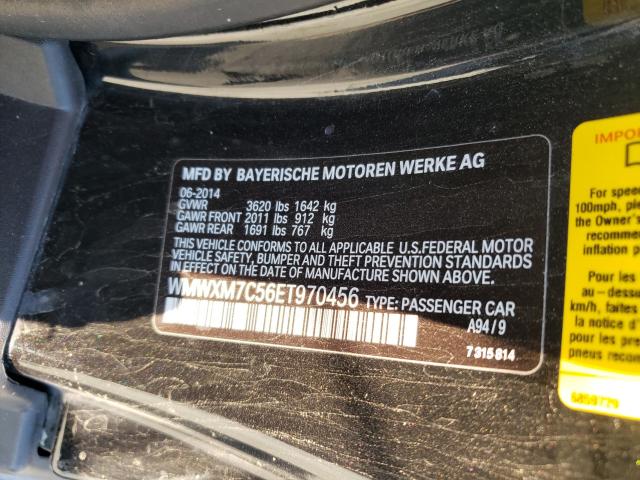 2014 MINI COOPER S WMWXM7C56ET970456