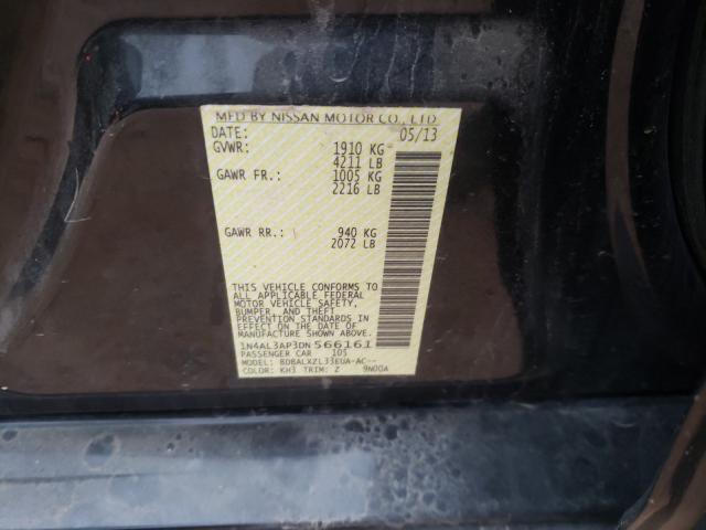 2013 NISSAN ALTIMA 2.5 1N4AL3AP3DN566161