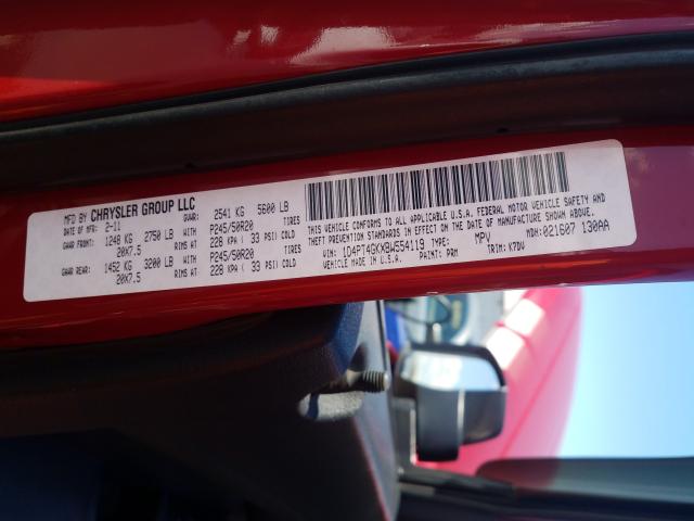 2011 DODGE NITRO HEAT 1D4PT4GKXBW554119