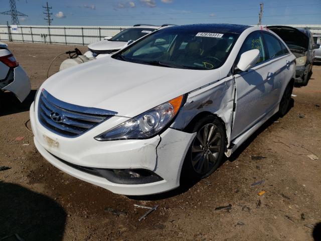 2014 HYUNDAI SONATA SE 5NPEC4AC7EH815321