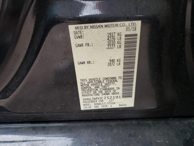 2018 NISSAN ALTIMA 2.5 1N4AL3APXJC252191