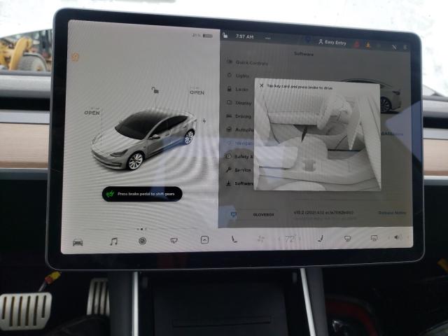 2019 TESLA MODEL 3 5YJ3E1EB0KF427858