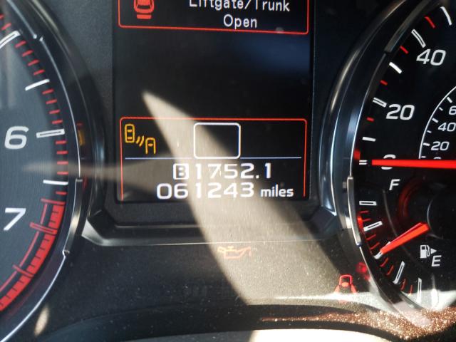 2018 SUBARU WRX LIMITE JF1VA1H62J9807978