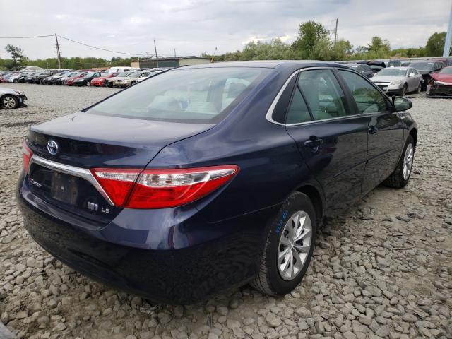 2016 TOYOTA CAMRY HYBR 4T1BD1FK9GU190553