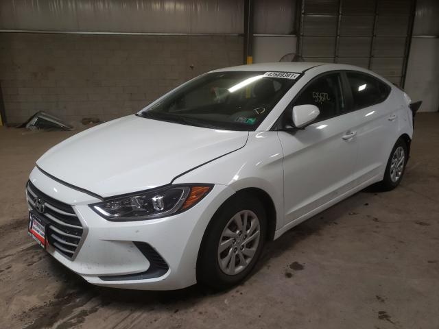 2017 HYUNDAI ELANTRA SE 5NPD74LF4HH208434