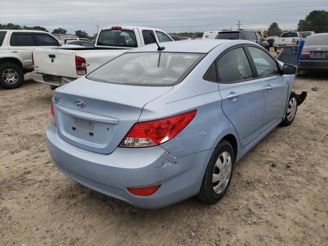 2014 HYUNDAI ACCENT GLS KMHCT4AE2EU643189