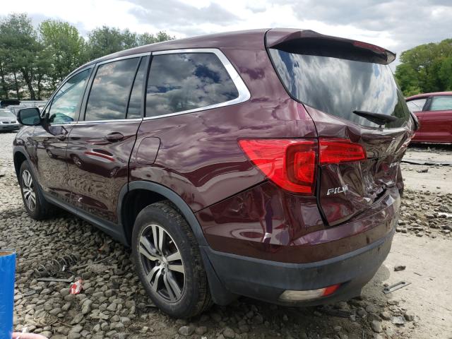 2016 HONDA PILOT EXL 5FNYF6H66GB045453