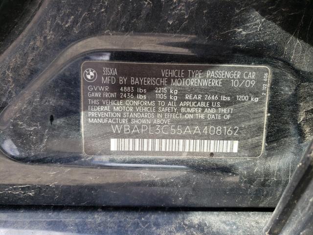 2010 BMW 335 XI WBAPL3C55AA408162