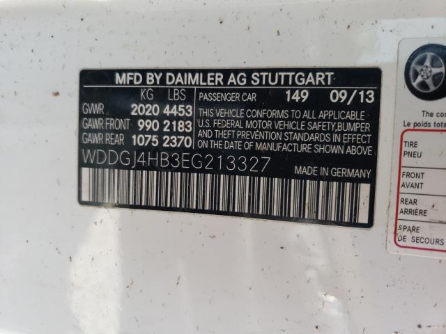2014 MERCEDES-BENZ C 250 WDDGJ4HB3EG213327