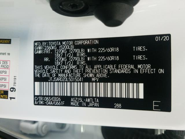 2020 LEXUS NX 300 F-S JTJSARDZ0L5015041