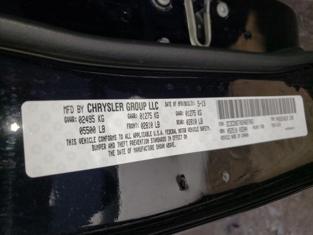 2013 DODGE CHARGER R/ 2C3CDXDT0DH697061