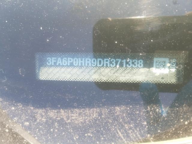 2013 FORD FUSION SE 3FA6P0HR9DR371338