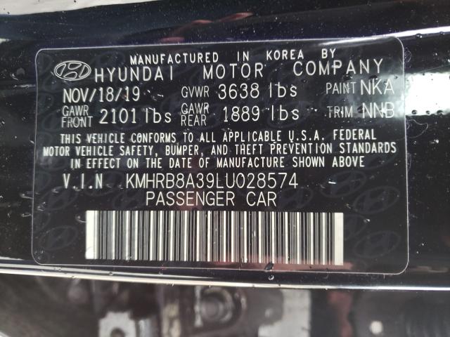 2020 HYUNDAI VENUE SE KMHRB8A39LU028574