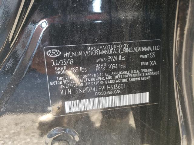 2020 HYUNDAI ELANTRA SE 5NPD74LF9LH513601