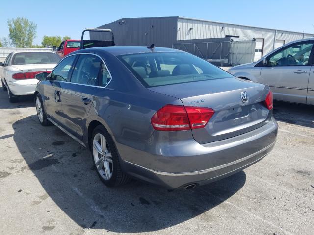 2012 VOLKSWAGEN PASSAT SEL 1VWCN7A33CC048396